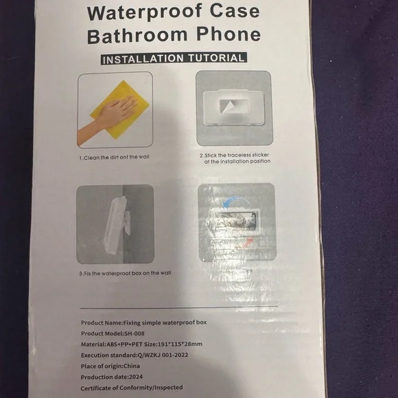 Waterproof Phone Stand for Shower or Kitchen - Picture 9 of 9